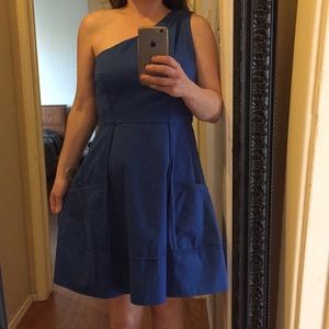 Jessica Simpson stylish blue dress (10)